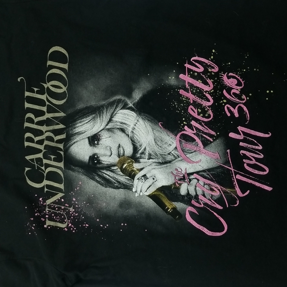 Carrie Underwood Cry Pretty Tour 360 Concert Tee Size XSmall